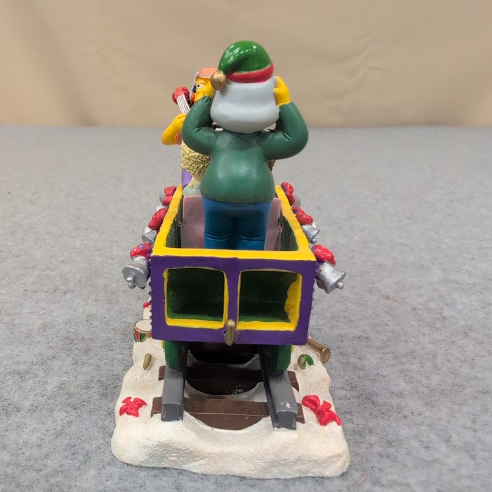 The Simpsons A Jammin Christmas Express Collection Otto Skinner Sculpture 0399 - Picture 4 of 5